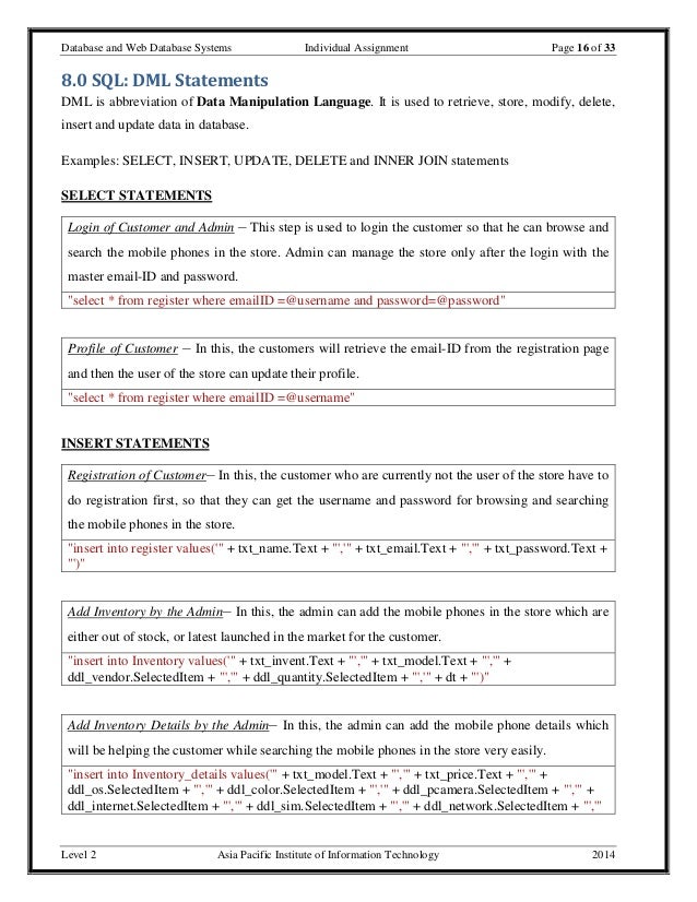 personal statement example project management