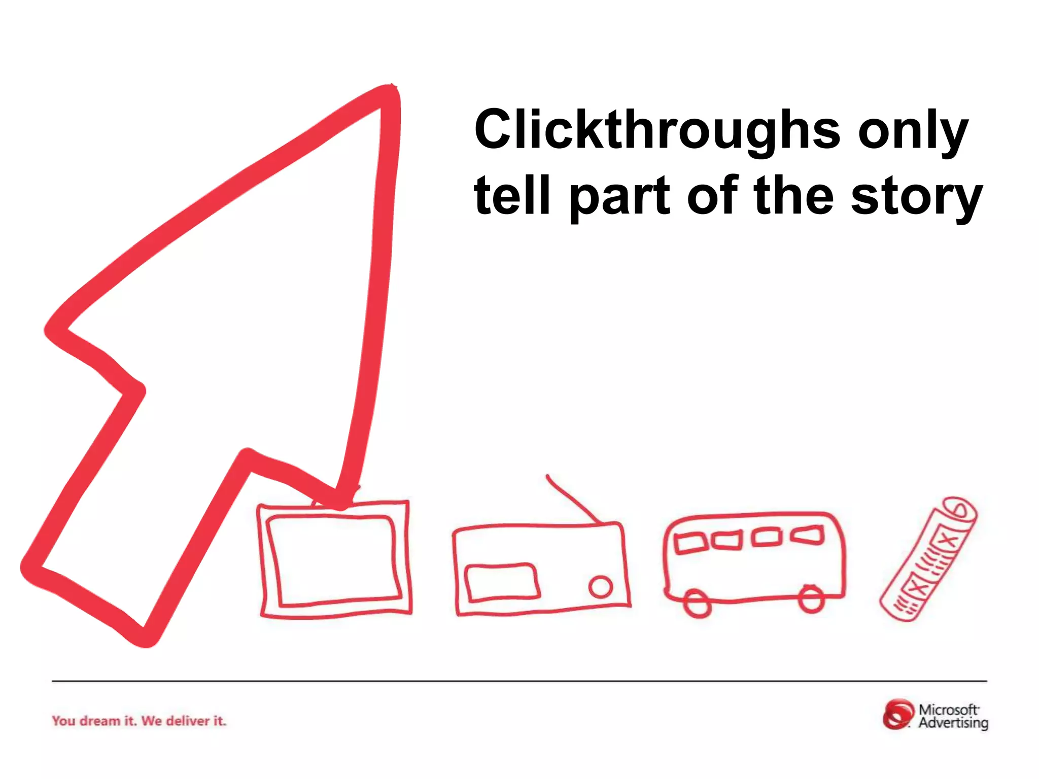 Clickthroughs onlytell part of the story
