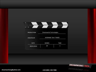 Dreamworks Presentation | PPSX