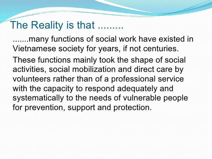 What is the role of social services?