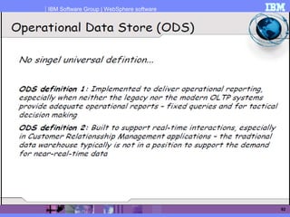 IBM Software Group | WebSphere software
92
 