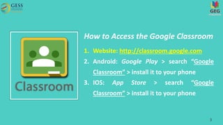 Teaching, not Teaching: The Use of Google Classroom | PDF