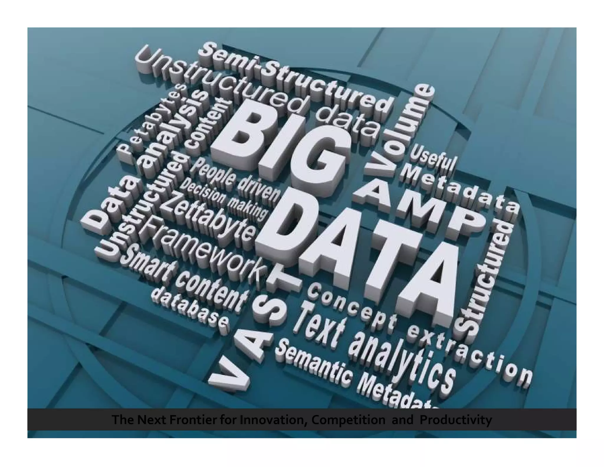 The Next Frontier for Innovation, Competition and Productivity
 