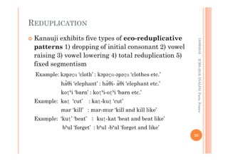 Sociolinguistics and Phonology of Kanauji | PDF