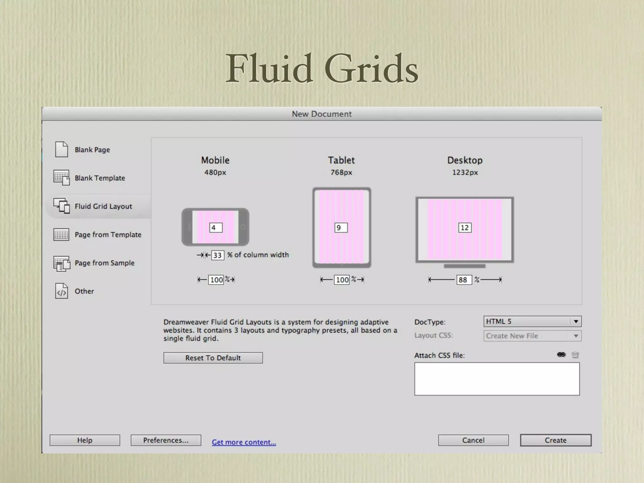 Fluid Grids
 