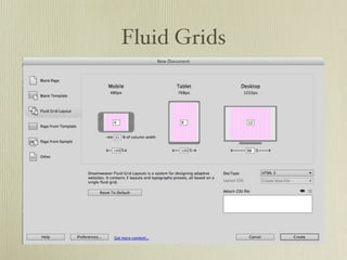 Fluid Grids
 