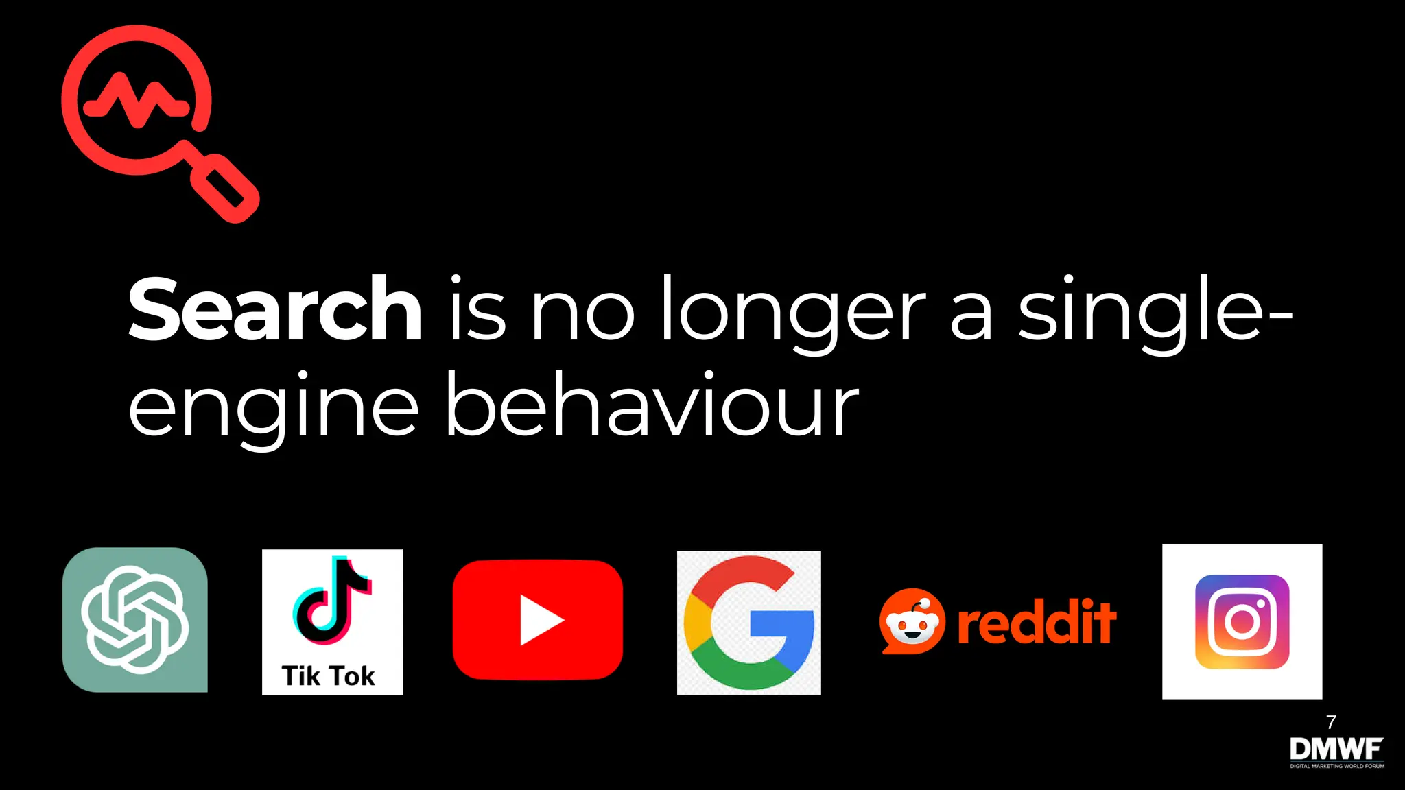 7
Search is no longer a single-
engine behaviour
 