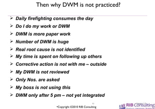 Dwm overview | PPT