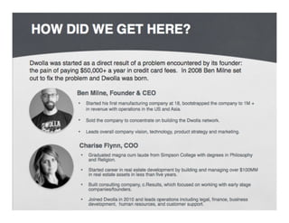 Dwolla Startup Pitch Deck