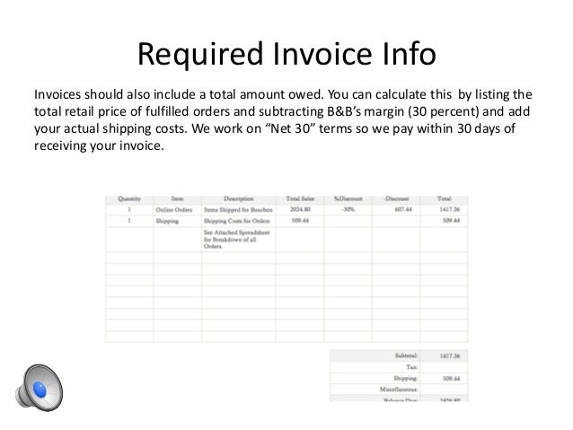 net 30 invoice