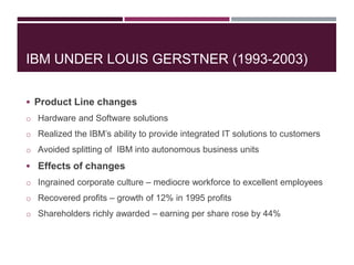 Louis Gerstner's Strategic Transformation: Lessons for IBM's Current AI and Cloud Evolution