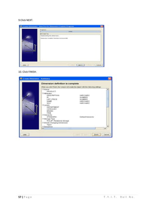 57 | P a g e T . Y . I . T . R o l l N o .
9.Click NEXT.
10. Click FINISH.
 