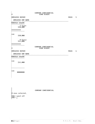 85 | P a g e T . Y . I . T . R o l l N o .
 