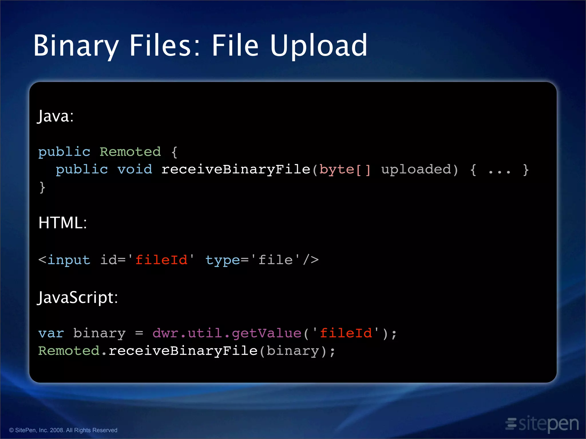 What's new in DWR version 3