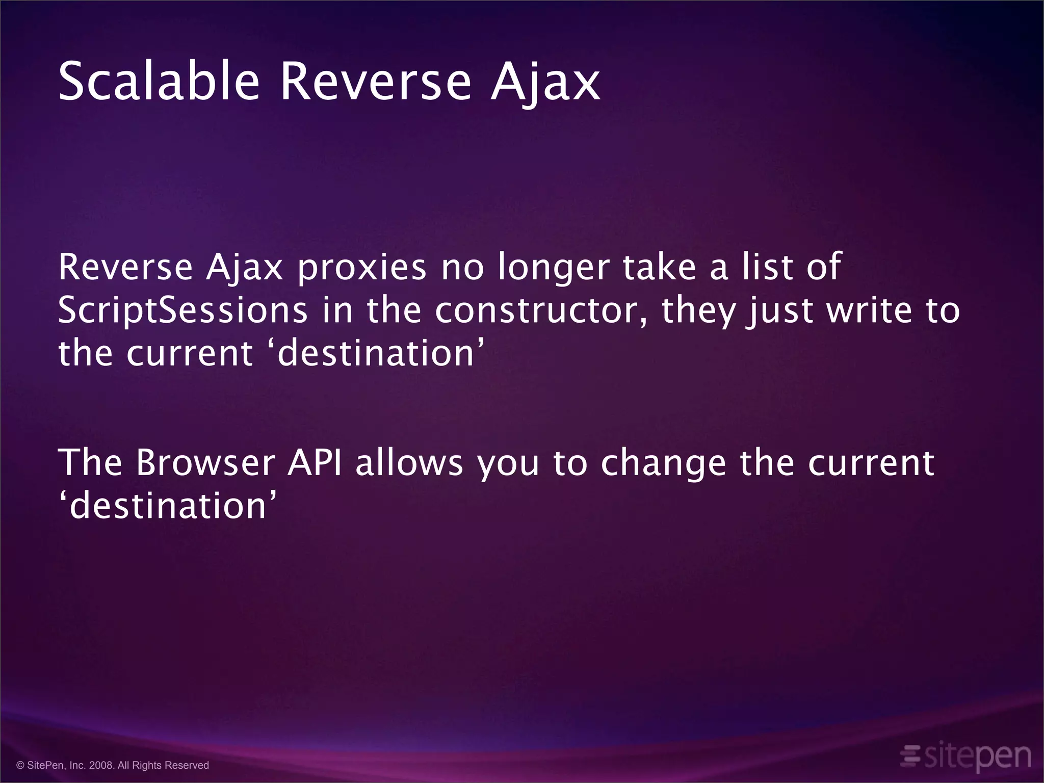 What's new in DWR version 3