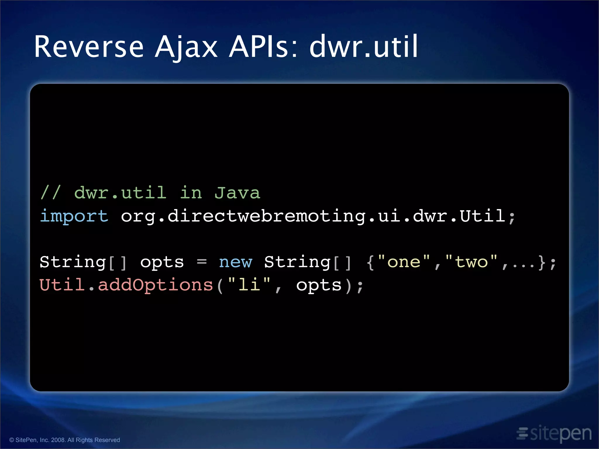 What's new in DWR version 3