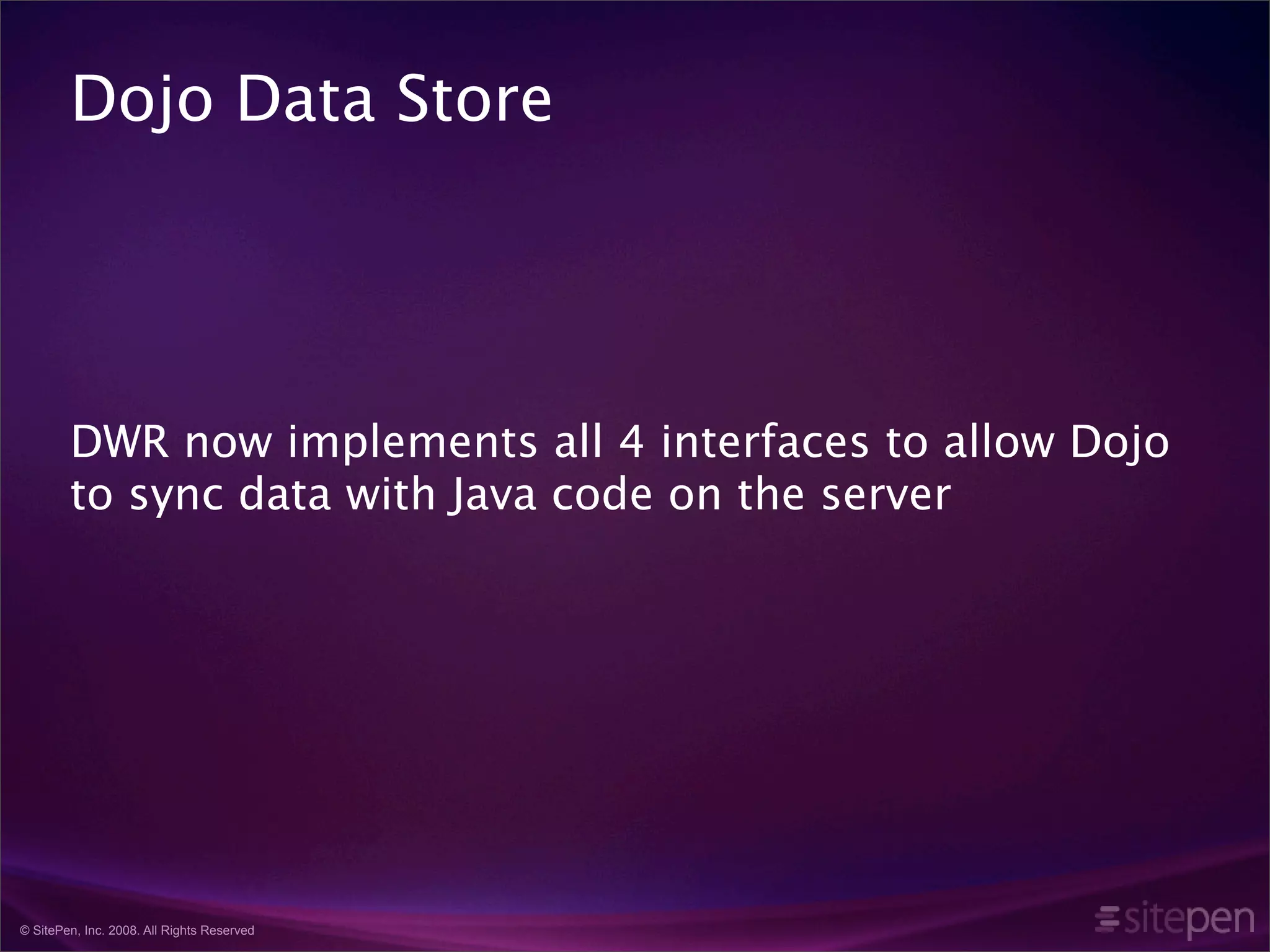 What's new in DWR version 3