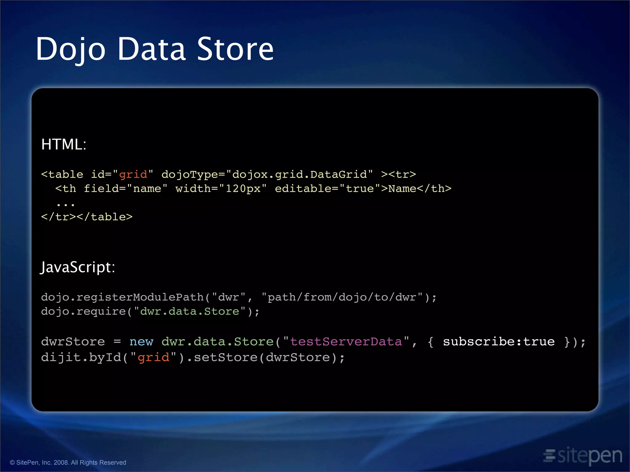 What's new in DWR version 3