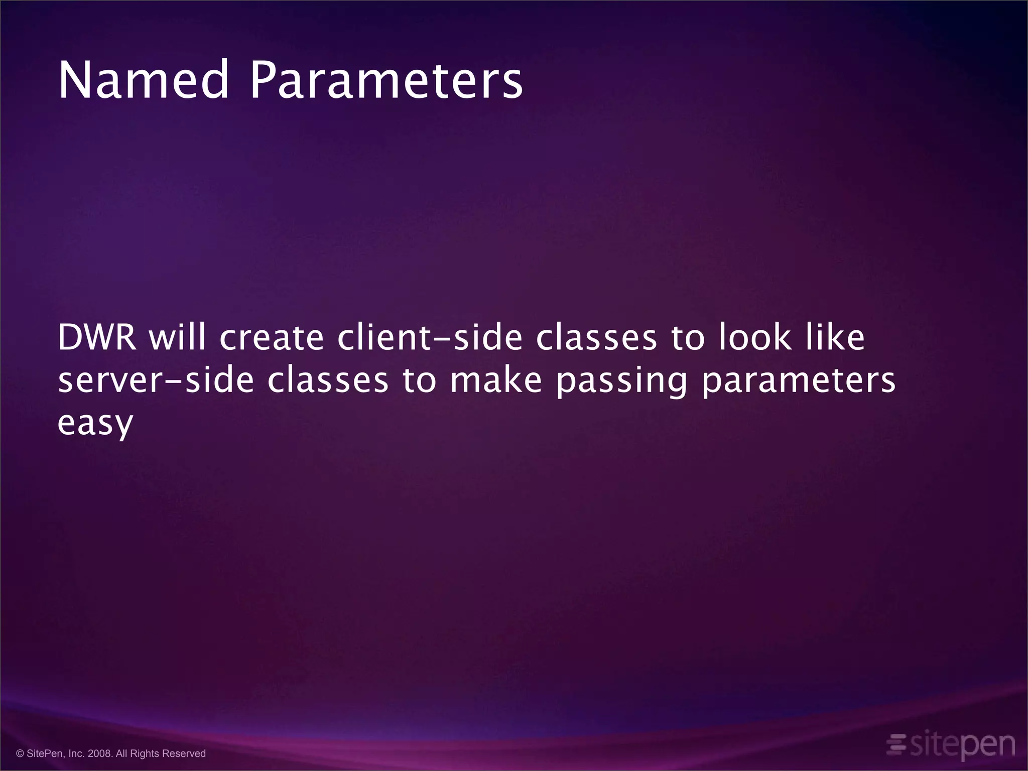 What's new in DWR version 3