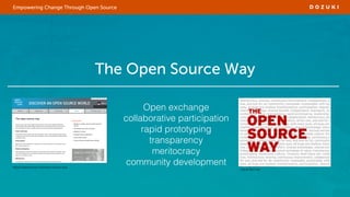 Empowering Change Through Open Source - Dozuki Workshop Series | PDF