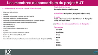 14 Laboratoires de recherche : SHS et Sciences dures
› Dynamique du Droit (DDD)
› Praxiling
› Montpellier Recherche en Eco...