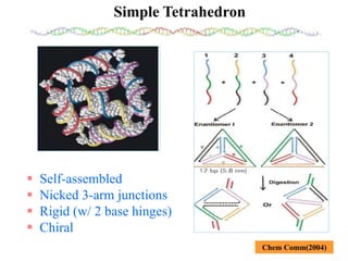 DNA mediated self assembly and structures | PPT