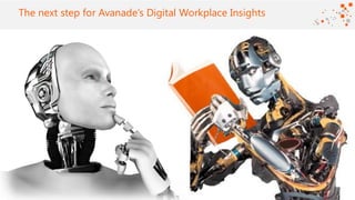 ©2016 Avanade Inc. All Rights Reserved.
Click to add titleThe next step for Avanade’s Digital Workplace Insights
 