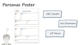 ? Ulf Mewe
Personas Poster
Ina Einemann
HEC GmbH
 