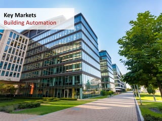 Key Markets
Building Automation
 