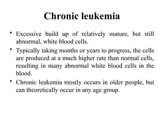 Leukemia Types Overview Comprehensive Overview of Leukemia: Types, Symptoms, Diagnosis, and ...