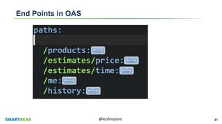 41@keshinpoint
End Points in OAS
 