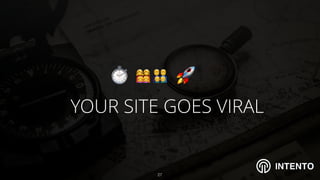 INTENTO
YOUR SITE GOES VIRAL
!27
⏱ * + 🚀
 