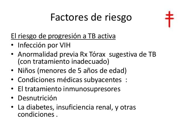 Factores De Riesgo De La Tuberculosis
