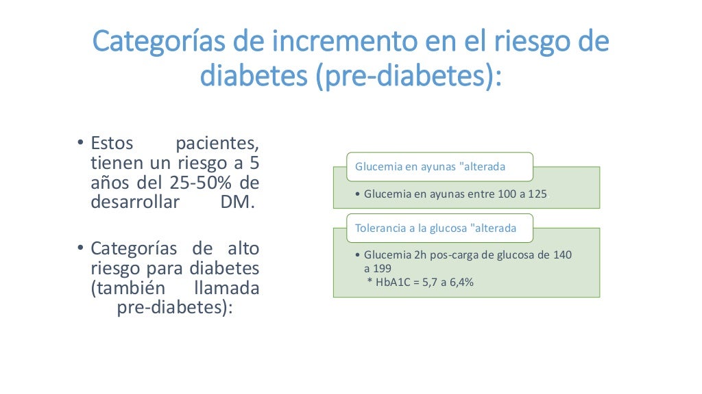 Dx de diabetes.Guías 2016.