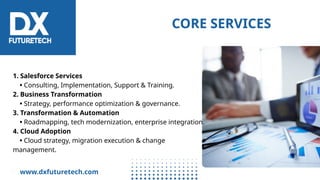 DX FutureTech Driving Digital Transformation with Cloud and AI ...