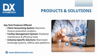 DX FutureTech Driving Digital Transformation with Cloud and AI ...