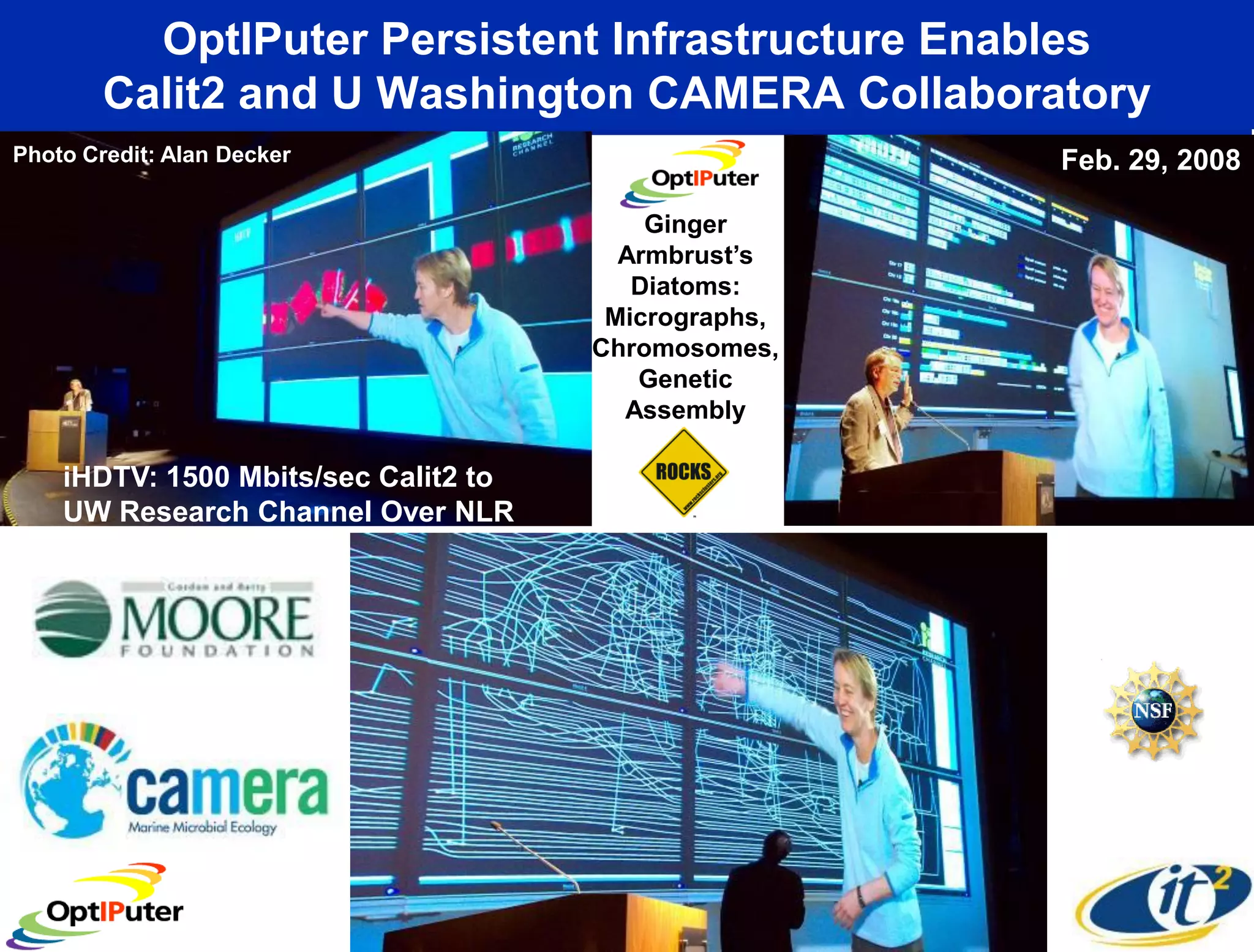 Larry Smarr - Making Sense of Information Through Planetary Scale Computing