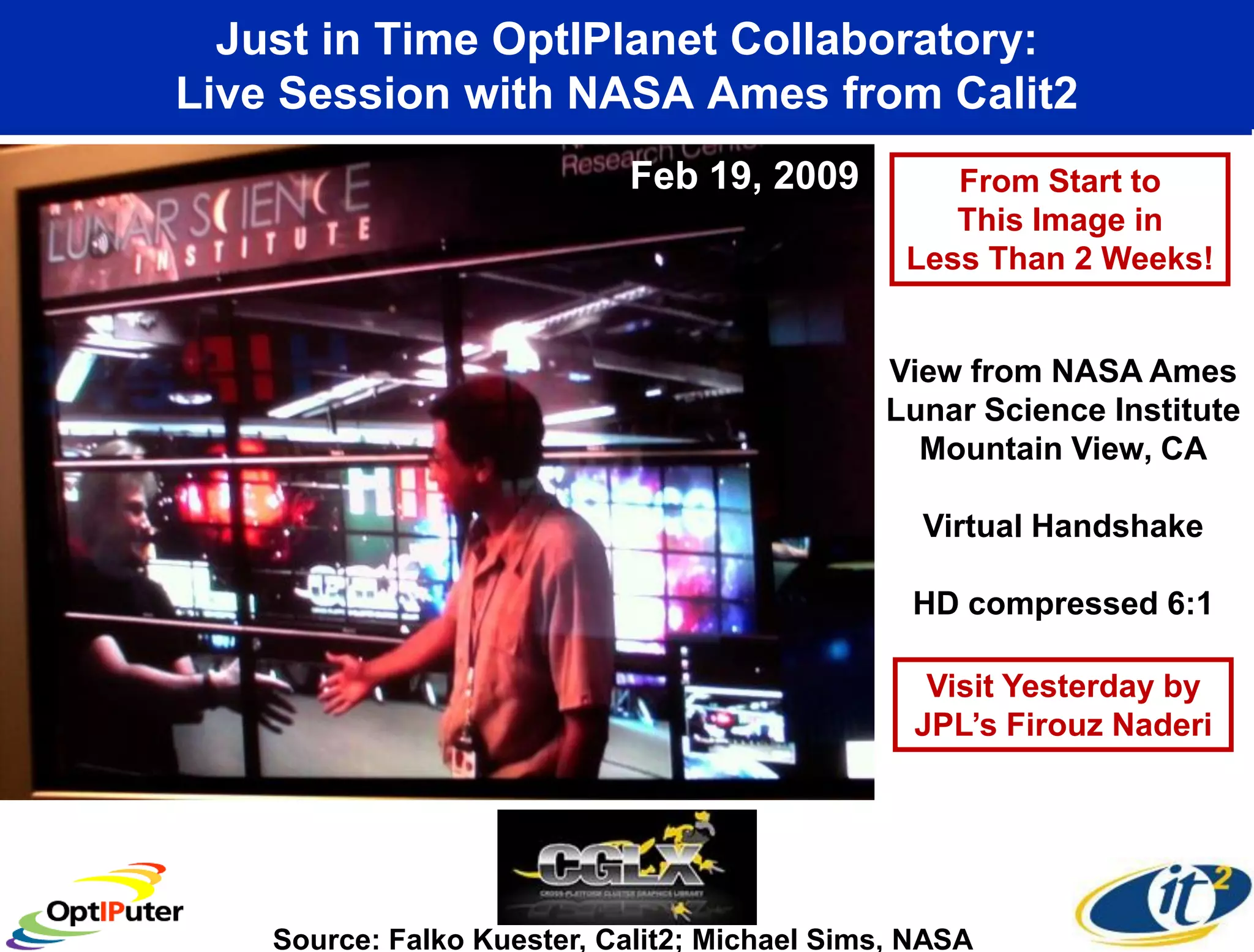 Larry Smarr - Making Sense of Information Through Planetary Scale Computing