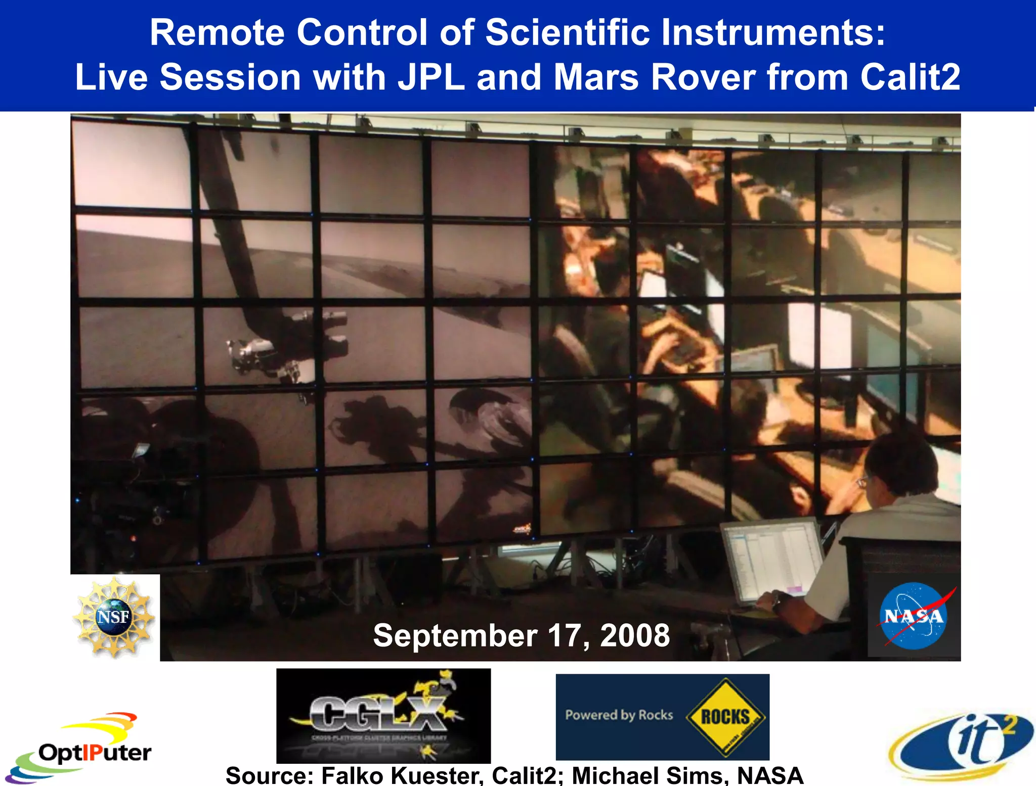 Larry Smarr - Making Sense of Information Through Planetary Scale Computing