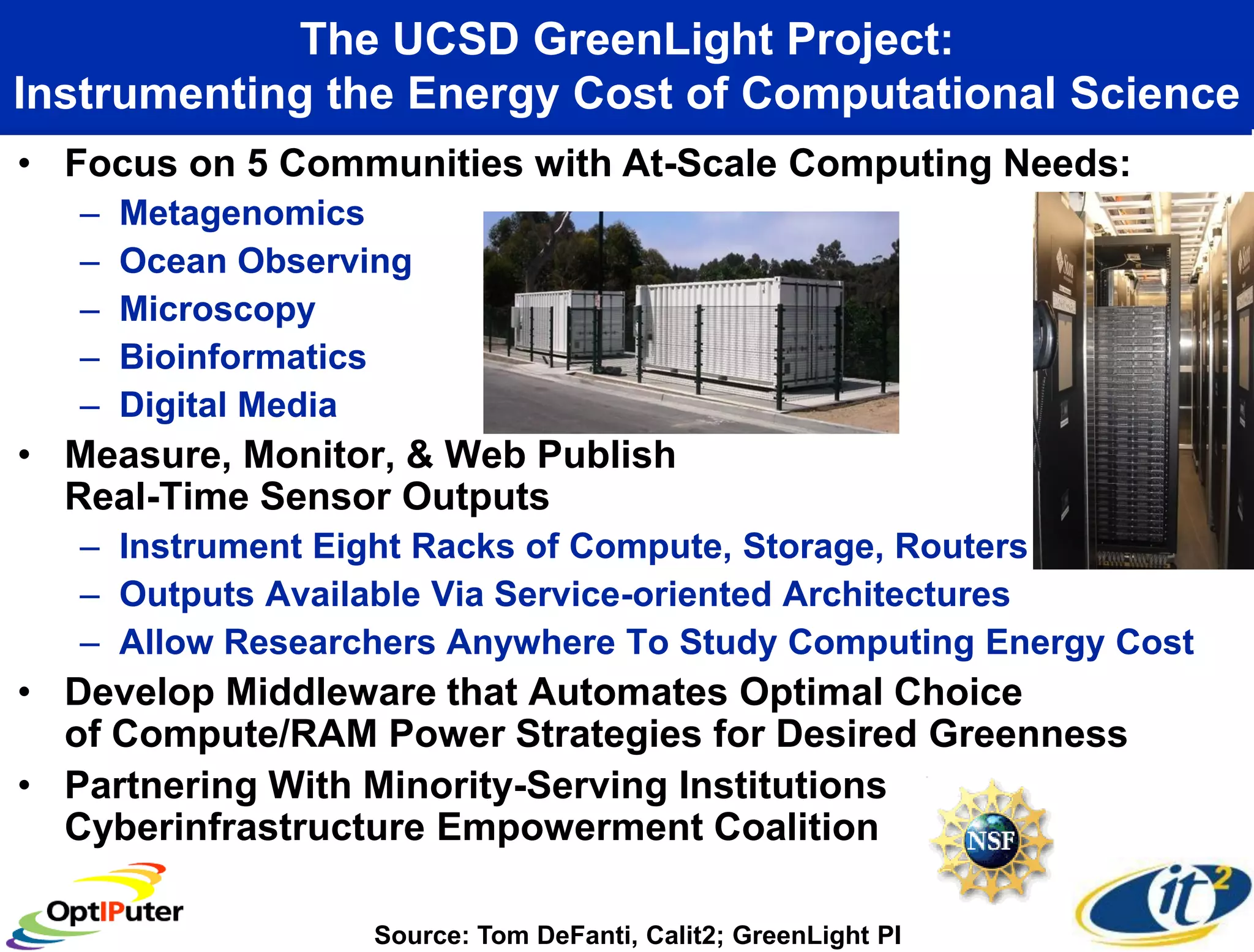 Larry Smarr - Making Sense of Information Through Planetary Scale Computing