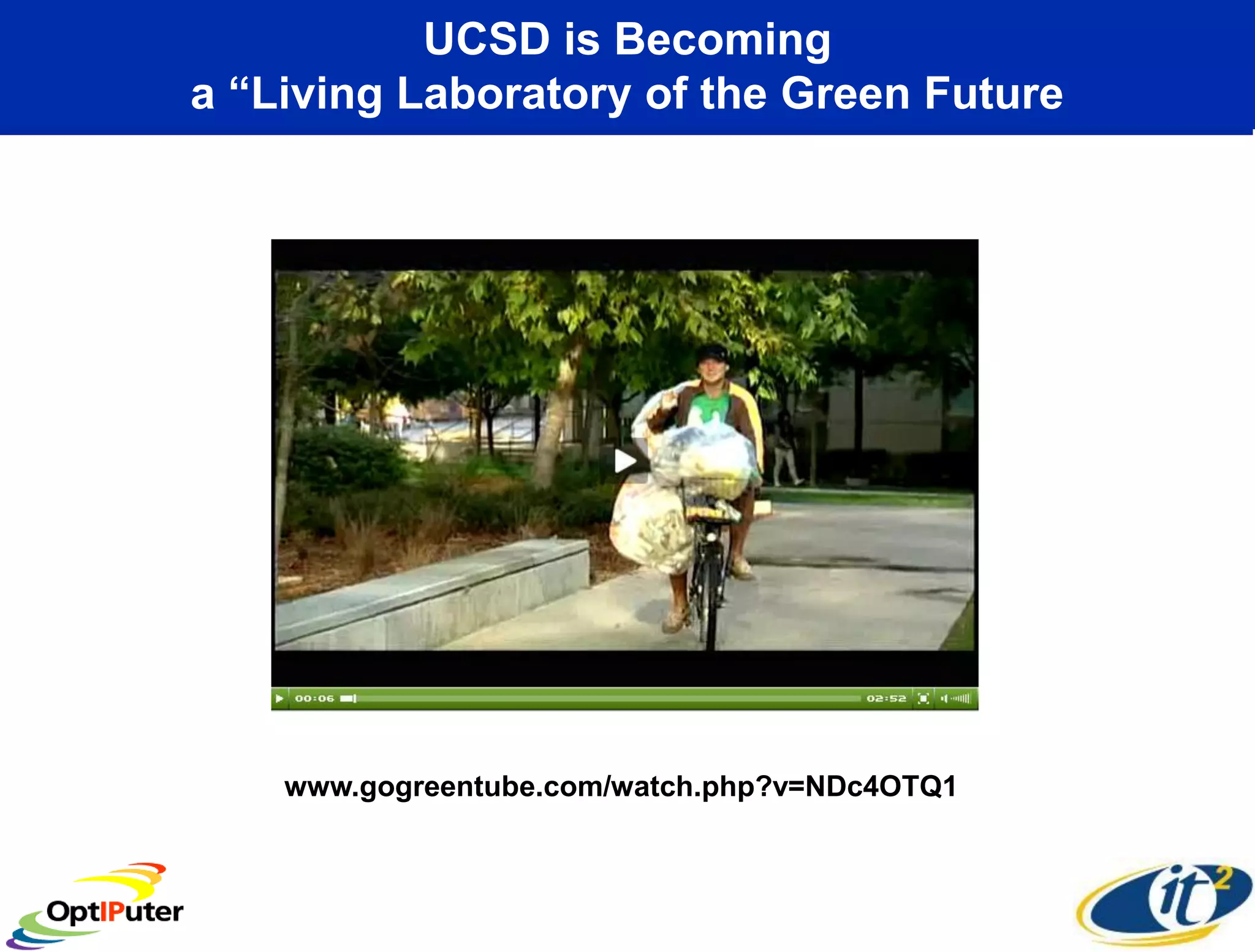 Larry Smarr - Making Sense of Information Through Planetary Scale Computing