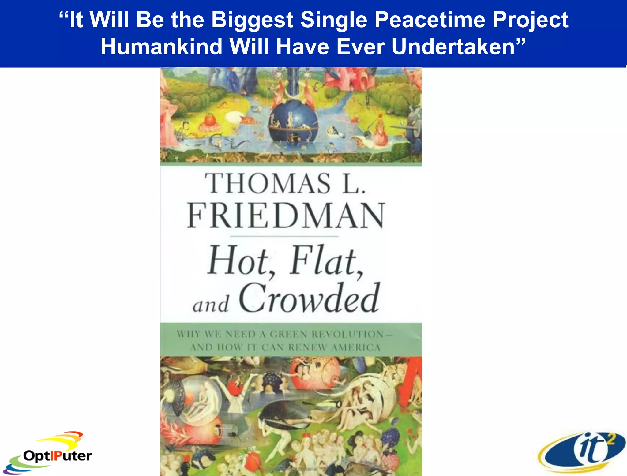 Larry Smarr - Making Sense of Information Through Planetary Scale Computing