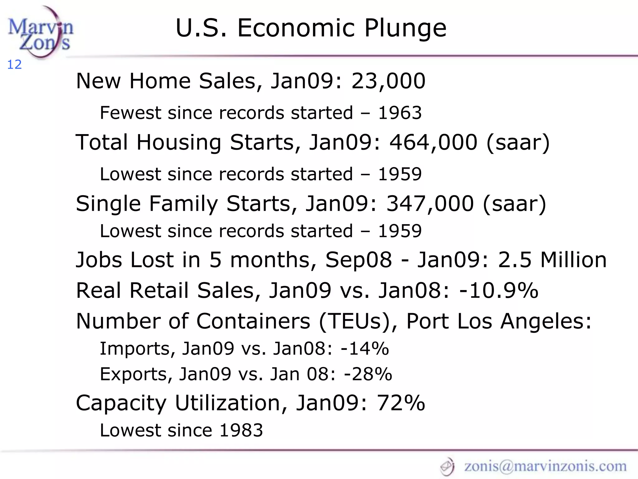 Marvin Zonis - Challenges for President Obama