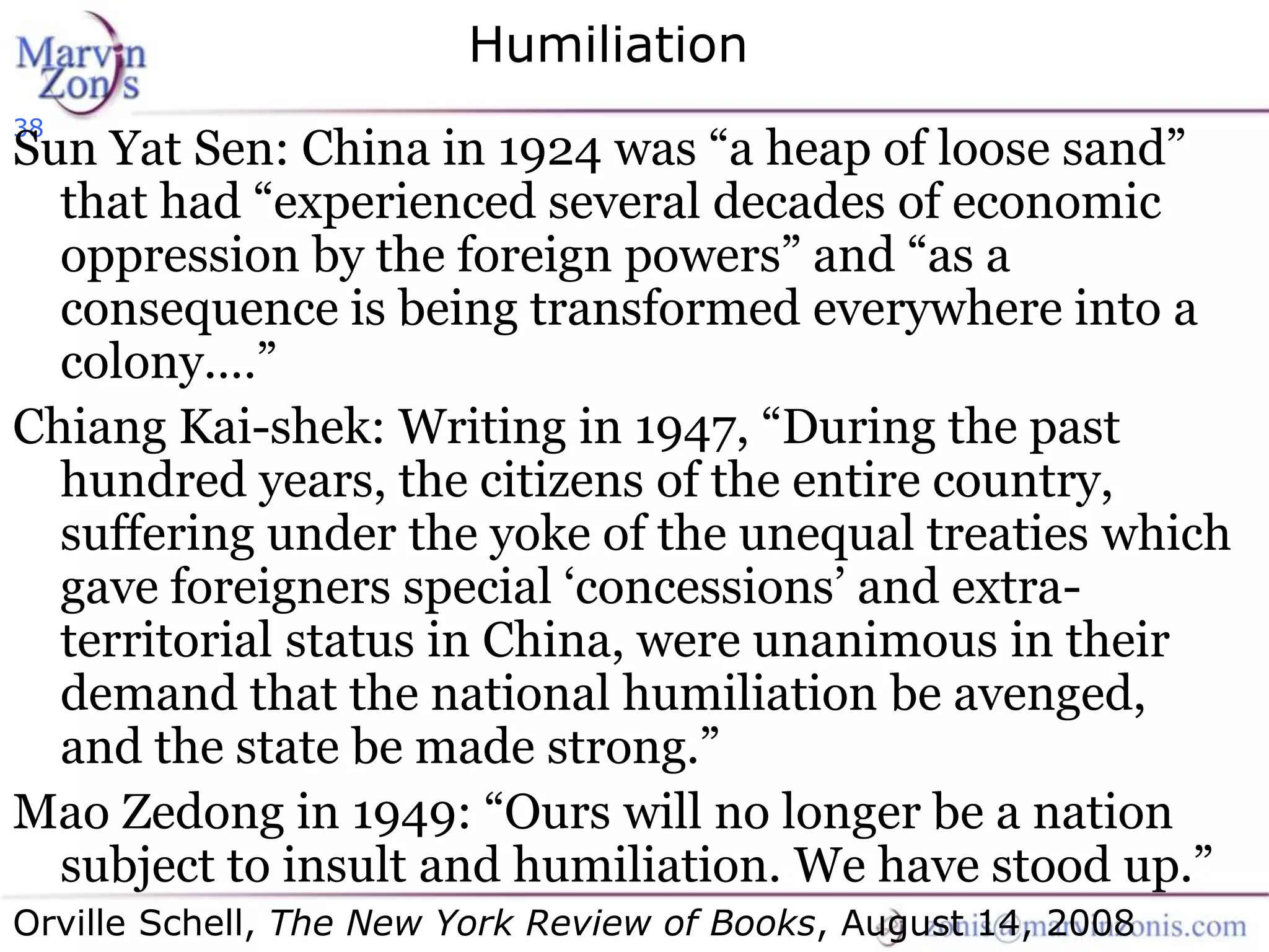 Marvin Zonis - Challenges for President Obama