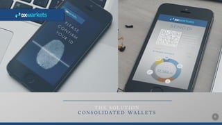 6
T H E S O L U T I O N
C O N S O L I D A T E D W A L L E T S
 