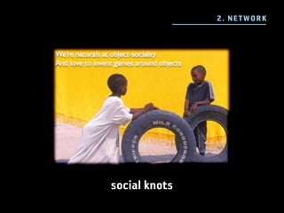 2 . N E TWO R K




social knots
 