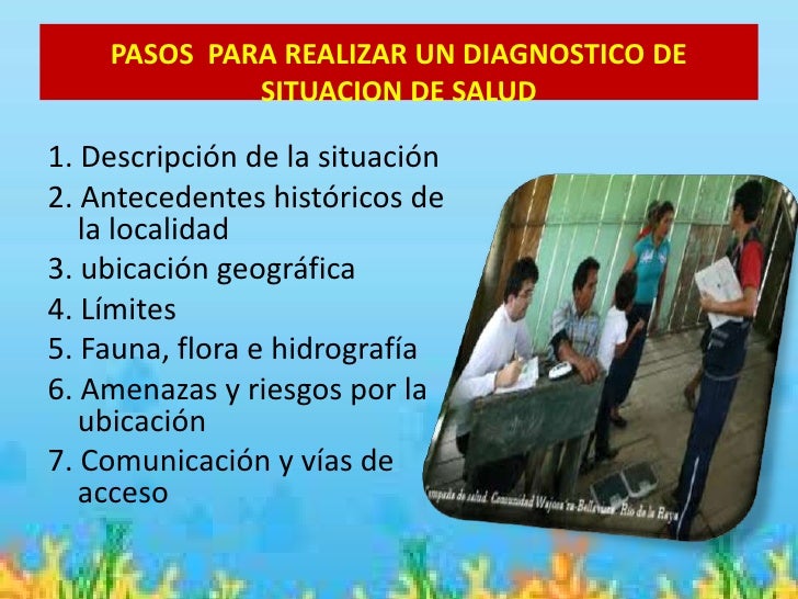 Como Elaborar Un Diagnostico De Salud es.slideshare.net