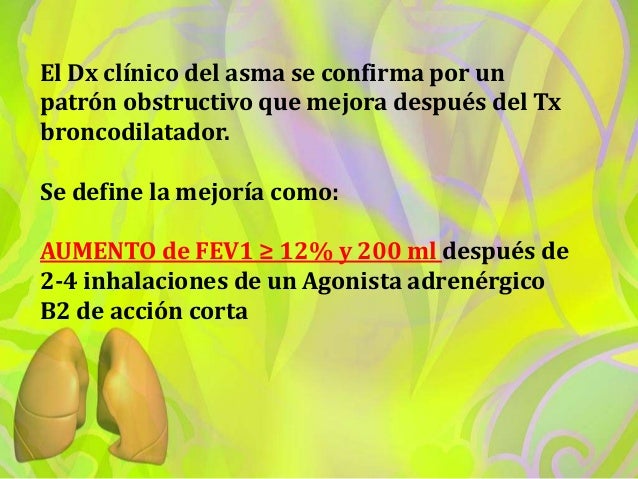 Dx y tx asma bronquial medicina interna dp