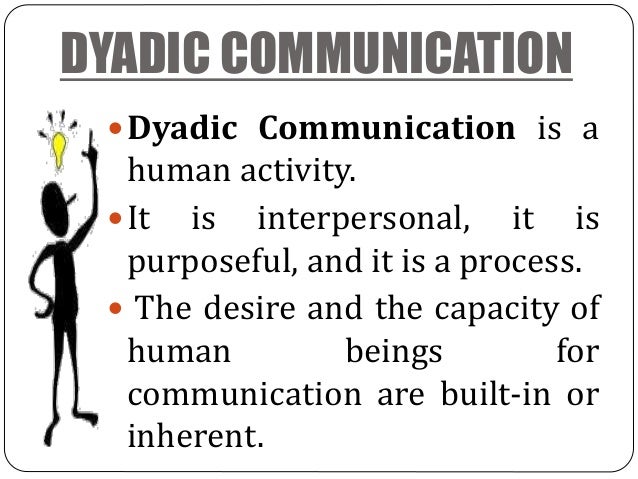 dyadic communication