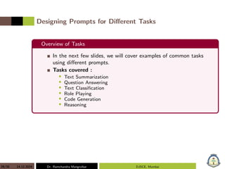 Advancement in Generative AI: Prompt Engineering | PDF